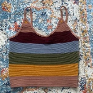 colorblock tank top